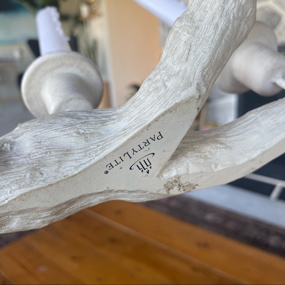 PartyLite "DRIFTWOOD" Tealight/ Taper Candle Holds 5 tealights or taper candle - Picture 4 of 4